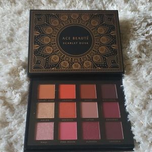 ACE BEAUTÉ Scarlet Dusk Eyeshadow Palette.